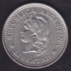 Arjantin 50 Centavos 1958