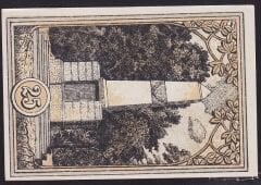 Almanya 25 Pfennig Notgeld 1920 Çil Filigranlı