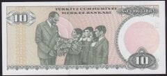 7.Emisyon 2.Tertip 10 Lira D08 623786 Çil
