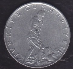 1971 YILI 2.5 LİRA ( TERS )