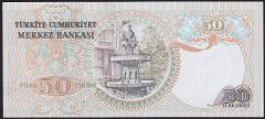 6.Emisyon 1.Tertip 50 Lira C21 002375 Çil