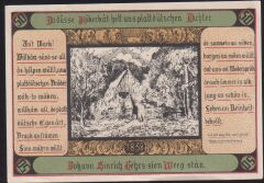 Almanya 50 Pfennig Notgeld 1921 Çil