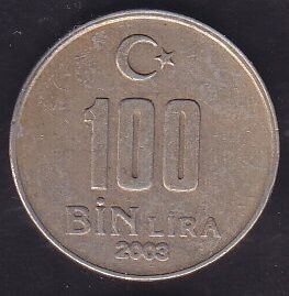 2003 Yılı 100.000 Lira