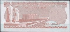 6.Emisyon 4.Tertip 20 Lira I68 155916 Çok Temiz+