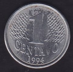 Brezilya 1 Centavo 1994