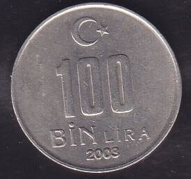 2003 Yılı 100.000 Lira