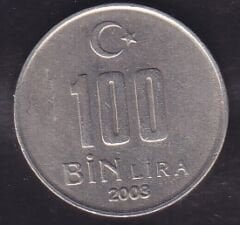2003 Yılı 100.000 Lira