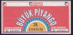 HÜRRİYET BÜYÜK PİYANGO 26.ÇEKİLİŞ