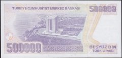 7.Emisyon 4.Tertip 500000 Lira J21 231341 Çil