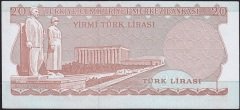 6.Emisyon 4.Tertip 20 Lira I66 127702 Çilaltı Çil Kayık Baskı