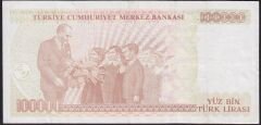 7.Emisyon 3.Tertip 100000 Lira J69 765463 Çok Temiz+