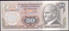 6.Emisyon 1.Tertip 50 Lira B19 199415 Çilaltı Çil