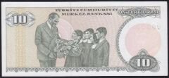 7.Emisyon 2.Tertip 10 Lira D05 532909 Çil