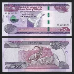 Etiyopya 200 Bırr 2020 Çil Pick 58