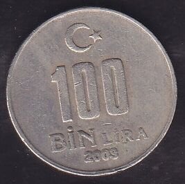 2003 Yılı 100.000 Lira