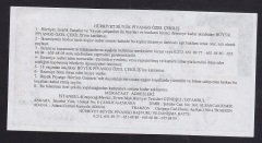 HÜRRİYET BÜYÜK PİYANGO 3.ÖZEL ÇEKİLİŞ