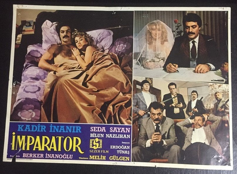İMPARATOR KADİR İNANIR SEDA SAYAN 2 HALİYLE LOBİ KARTI