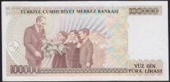 7.EMİSYON 2.TERTİP 100000 LİRA D14 430559 ÇİLALTI