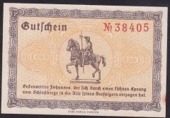 ALMANYA 50 PFENNİNG NOTGELD 1921 ÇİLALTI ÇİL