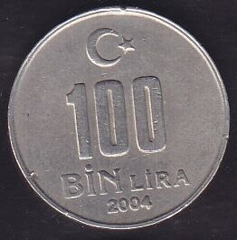 2004 Yılı 100.000 Lira
