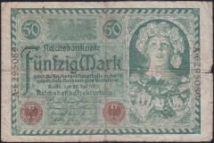 Almanya 50 Mark 1920 Temiz