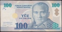 8.Emisyon 100 YTL A13 910029 Temiz