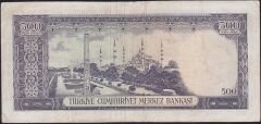 5.Emisyon 4.Tertip 500 Lira S18 025255 Çok Temiz