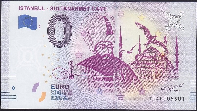 İSTANBUL- SULTANAHMET CAMİİ 0 EURO 2019 ÇİL