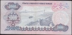 6.EMİSYON 1.TERTİP 1000 LİRA B46 341324 ÇOK TEMİZ +
