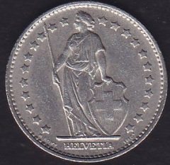 İsviçre 1 Frank 1969