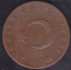 1962 Yılı 10 Kuruş Temiz