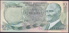 6.EMİSYON 2.TERTİP 10 LİRA L28 154961 ÇİLALTI ÇİL