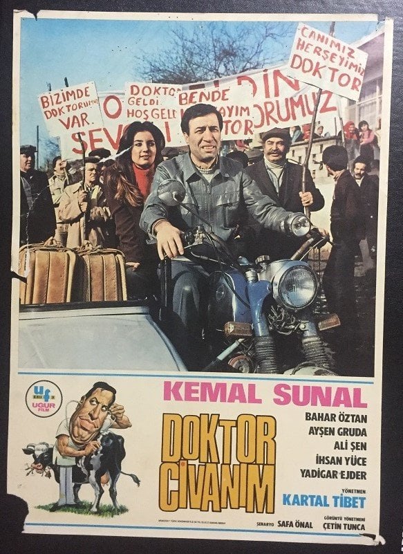 KEMAL SUNAL - BAHAR ÖZTAN - DOKTOR CİVANIM - HALİYLE LOBİ KARTI