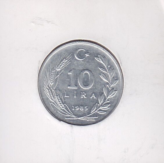 1985 Yılı 10 Lira