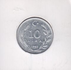 1985 Yılı 10 Lira