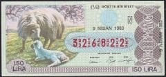 1983 9 Nisan Çeyrek Bilet - N Serisi