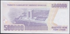 7.Emisyon 4.Tertip 500000 Lira J18 368195 Çilaltı Çil