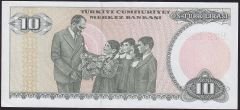 7.Emisyon 2.Tertip 10 Lira D79 792220 Ççt Çilaltı