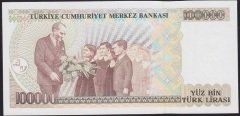 7.EMİSYON 2.TERTİP 100000 LİRA D16 032638 ÇİLALTI ÇİL