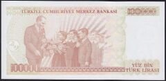 7.Emisyon 3.Tertip 100000 Lira J65 622730 Çil