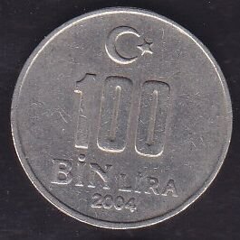 2004 Yılı 100.000 Lira