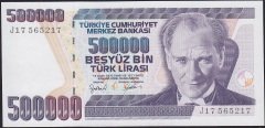 7.Emisyon 4.Tertip 500000 Lira J17 565217 Çil