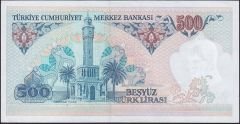 7.Emisyon 1.Tertip 500 Lira A26 473633 Çilaltı
