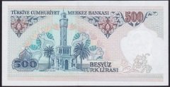 7.EMİSYON 2.TERTİP 500 LİRA E24 541908 ÇİLALTI ÇİL