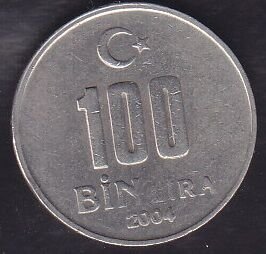 2004 Yılı 100.000 Lira