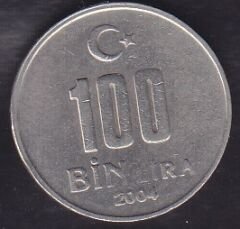 2004 Yılı 100.000 Lira