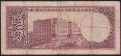 5.Emisyon 2.Tertip 2.5 Lira O3 02657 Temiz