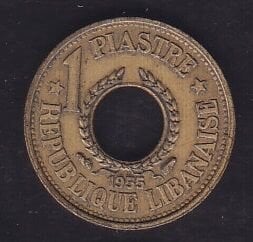 Lübnan 1 Piastre 1955