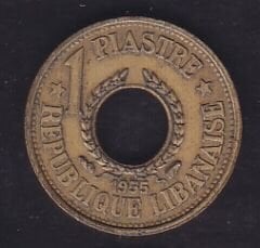 Lübnan 1 Piastre 1955