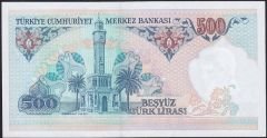 7.Emisyon 1.Tertip 500 Lira A25 827717  Ççt Çilaltı